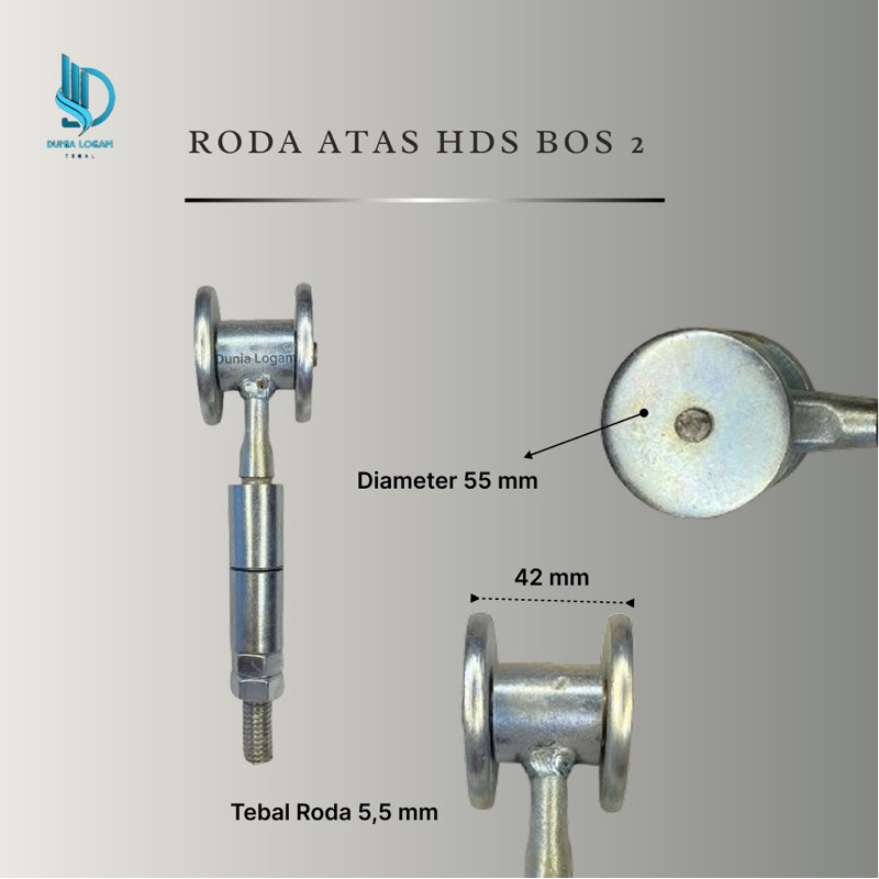 Jual Roda atas henderson bushing 2 | Engsel Henderson pintu gebyog boss ...