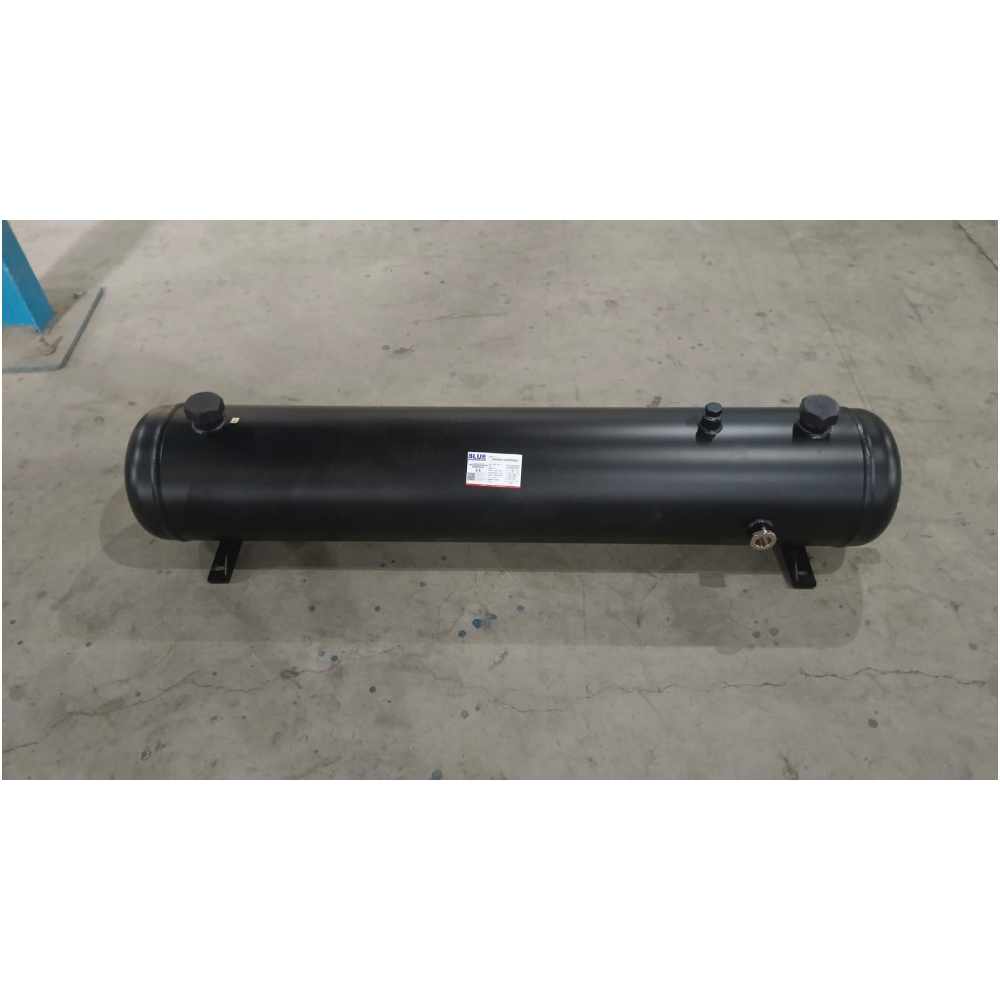 Jual RECEIVER TANK BLUE 40L , IN/OUT 1-1/8