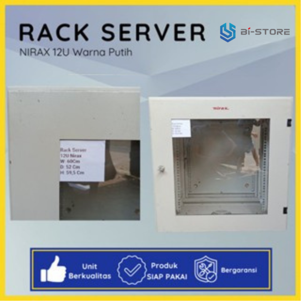 Jual Rack Server Wallmount 12U Warna Putih Siap Pakai Harga Murah ...