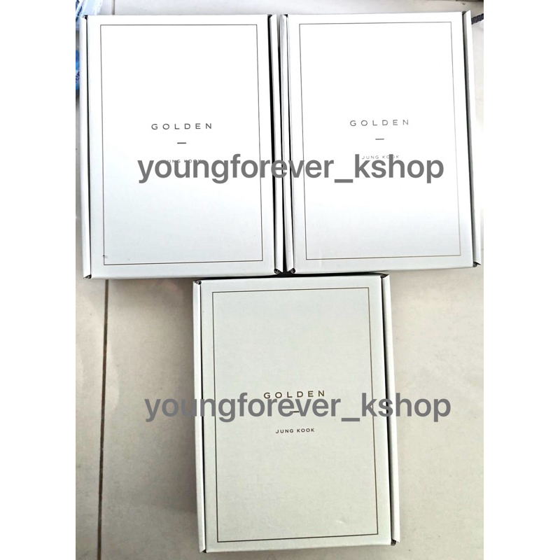 Jual [Ready INA] Merch Box 18 BTS Jungkook Golden FULLSET