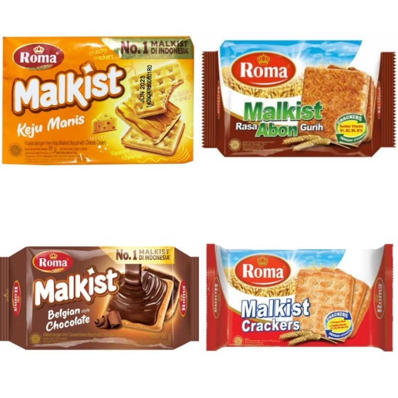 Jual Roma Malkist Crackers Snack | Shopee Indonesia
