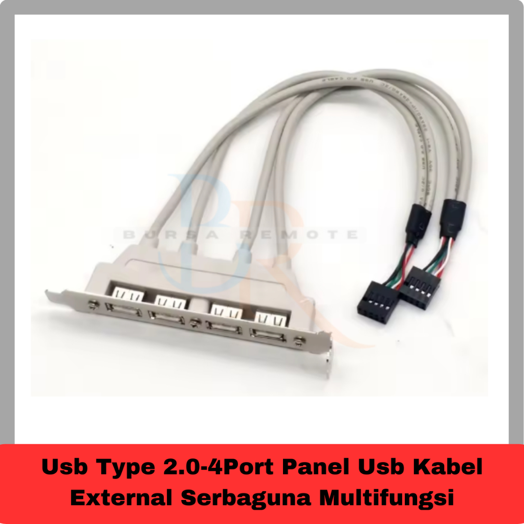 Jual Usb Type 2.0-4Port Panel Usb Kabel External Serbaguna Multifungsi ...