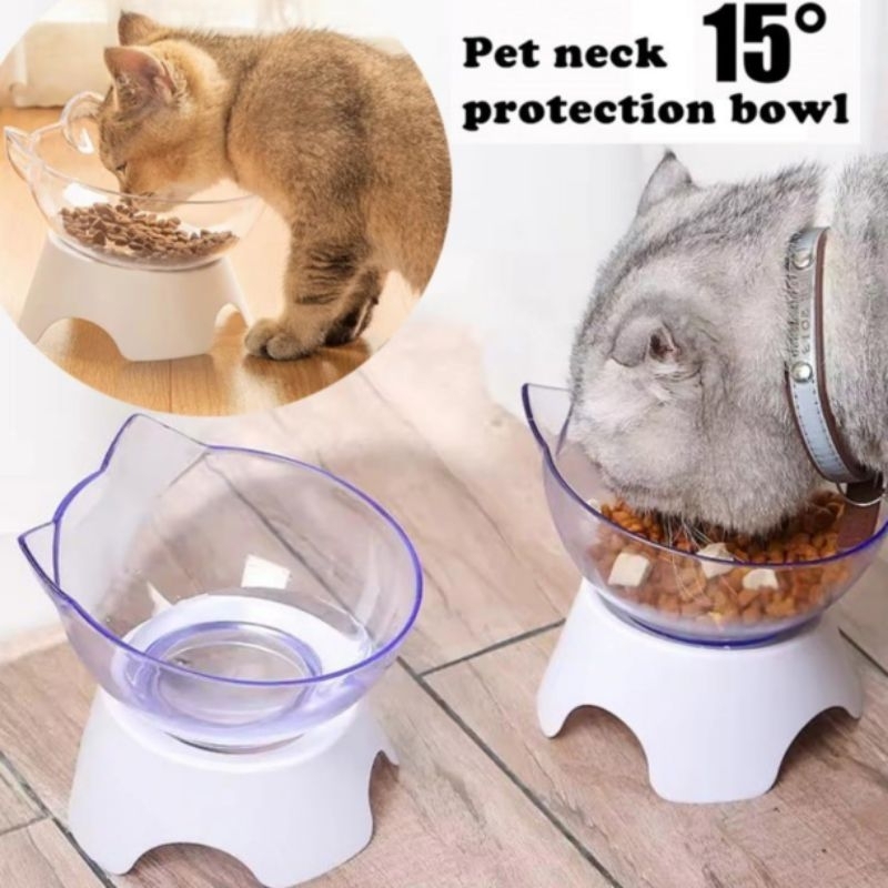 Jual Tempat Makan Anjing Kucing Single Double Bowl Ergonomis | Shopee ...