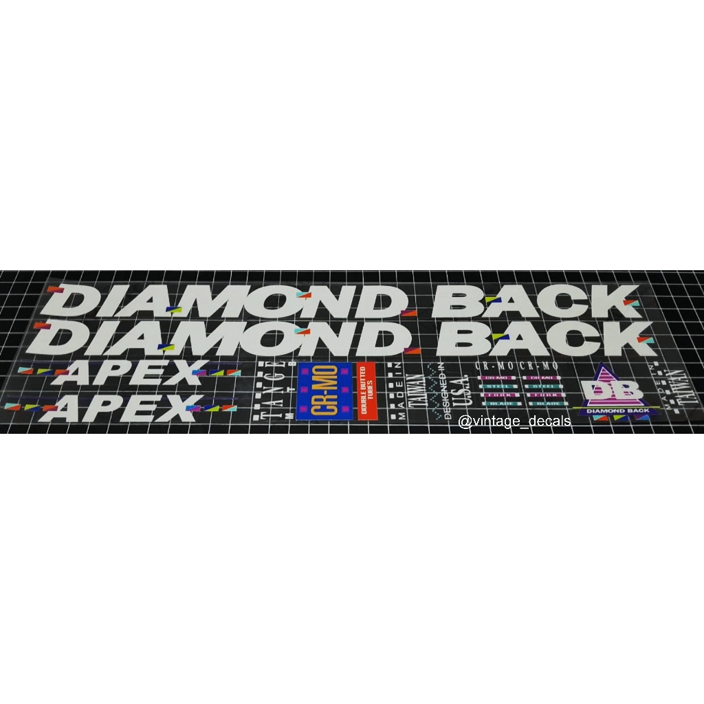 Jual sticker decal diamondback DB APEX | Shopee Indonesia