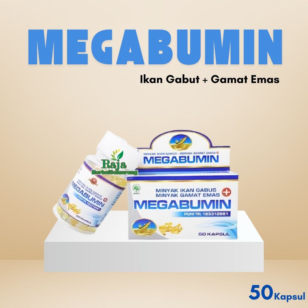 Jual Kapsul MEGABUMIN | Ekstrak Ikan Kuthuk | Minyak Ikan Kutuk Ekstrak ...