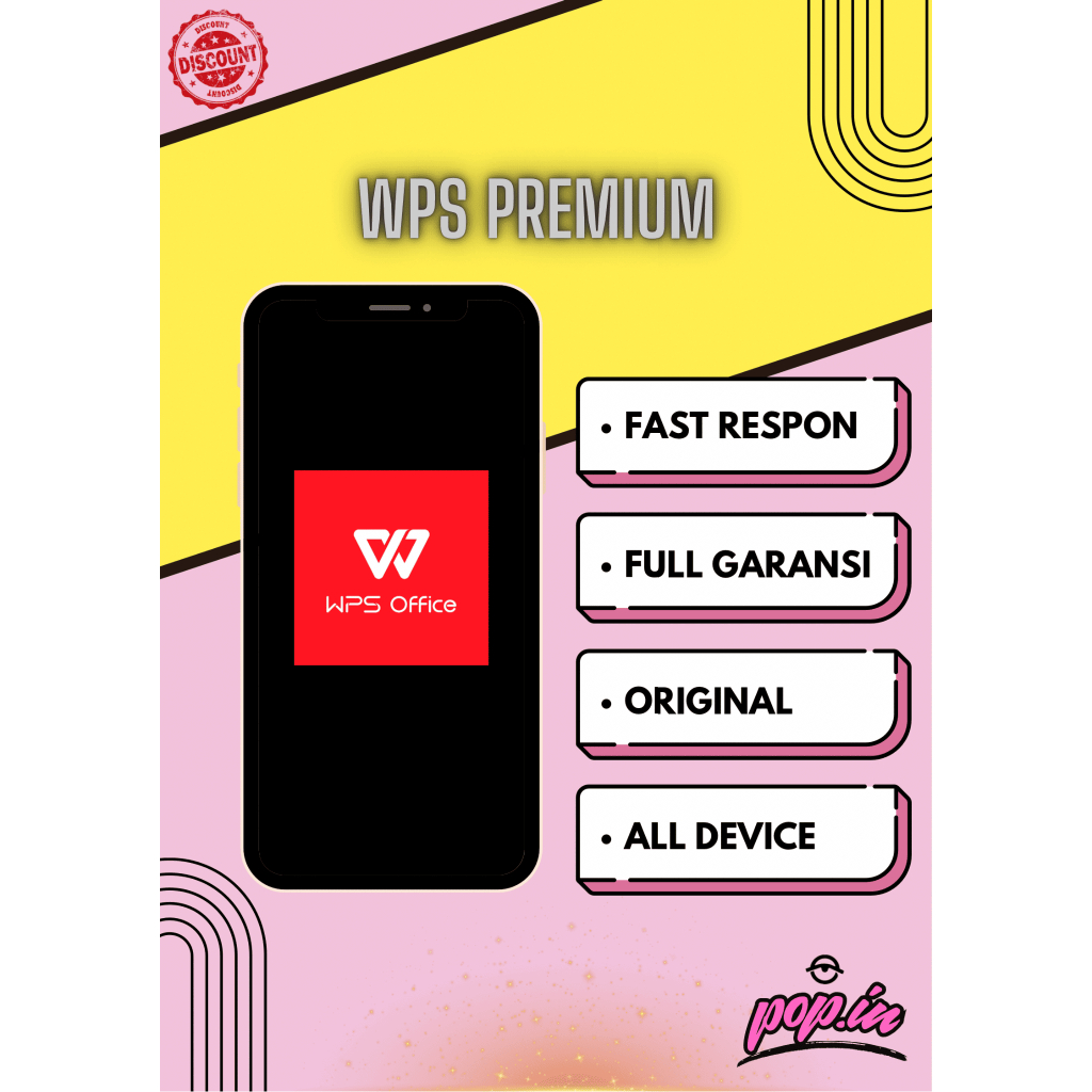 Jual WPS OFFICE PREMIUM/VIP SETAHUN FULL GARANSI | Shopee Indonesia