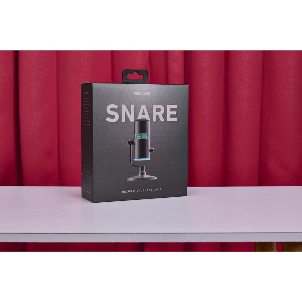 Jual Rexus CM10 / CM-01 Snare Wired Microphone Condenser Mic Computer ...