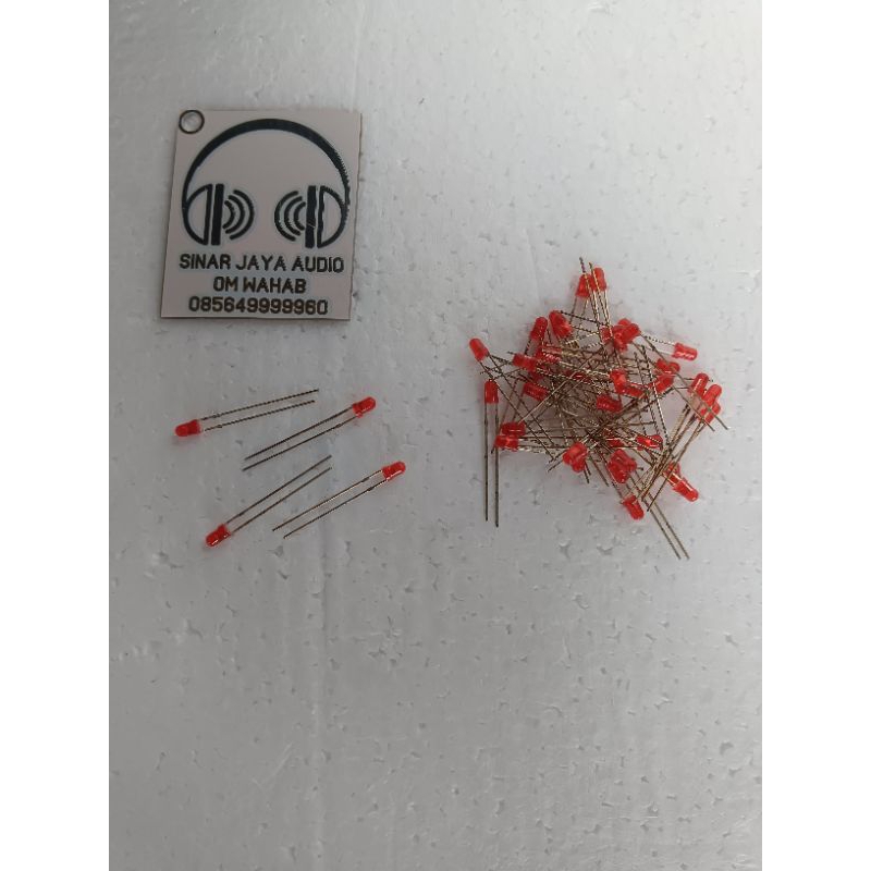 Jual led 3mm merah kuning hijau biru harga perbiji | Shopee Indonesia