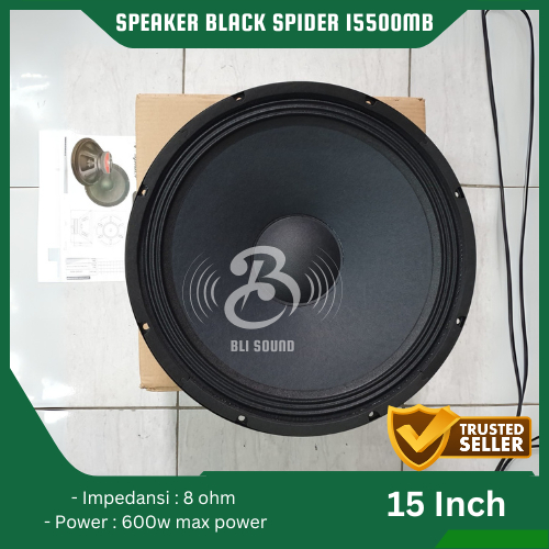 Jual SPEAKER WOOFER BLACK SPIDER ORIGINAL 15500 MB 15 INCH BLACKSPIDER ...