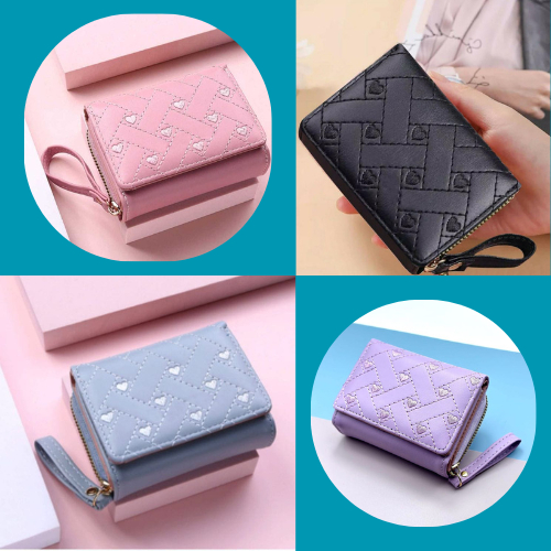 Jual Dompet Wanita Aurora Dompet Lipat Dompet Genggam Dompet Kartu Koin ...