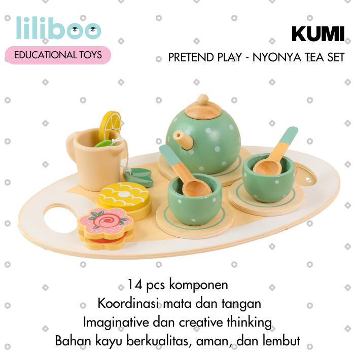 Jual [CLEARANCE] LILIBOO KUMI Mainan Edukasi Anak Montessori Kayu ...