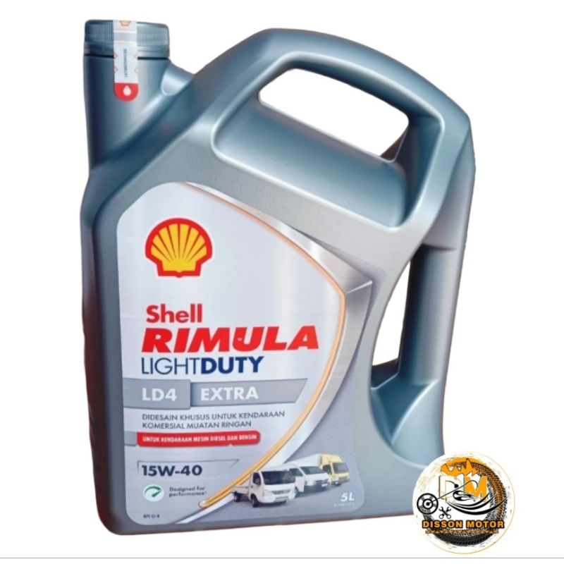 Jual Oli Mesin Shell Rimula LD4 Extra 15W-40 Diesel Shell Rimula Light ...