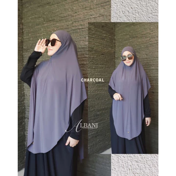 French Khimar Jersey Xl Xxl Bahan Flowly Premium