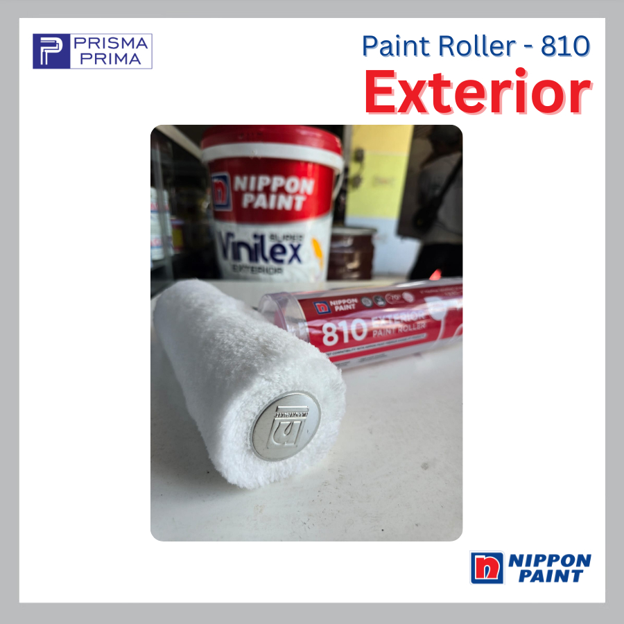 Jual Ultra Premium Exterior Roller Paint 810 Nippon Kuas Roll Rol Cat ...