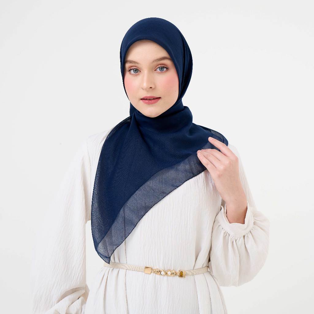Hijab Paris Japan Eyelash Segi Empat Premium Polos DS Modest