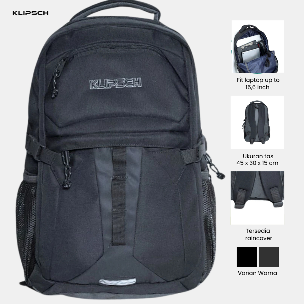 Jual KLIPSCH Marco Backpack | Tas Ransel Pria | Tas Punggung Laki-laki ...