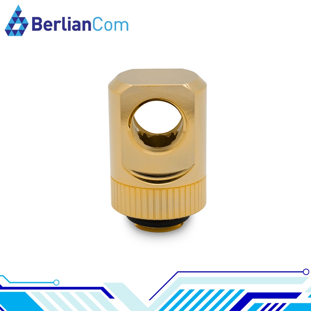 EKWB EK-Quantum Torque Rotary T Raccordo A T Girevole | Titanio Satinato Per Impianti A Liquido
