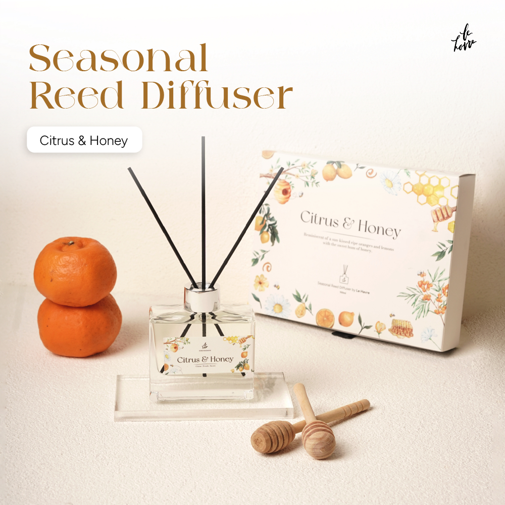 Jual Le Havre - Seasonal Reed Diffuser 100ml (Pengharum Ruangan Cocok ...