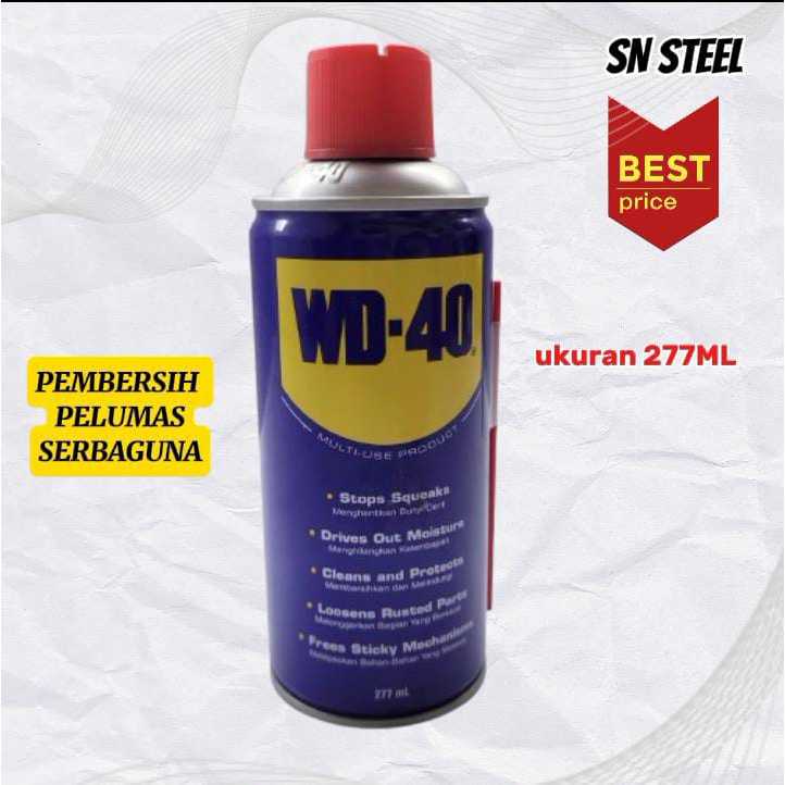 Jual WD-40 Pembersih Pelumas Serbaguna Ukuran 277ML | Shopee Indonesia