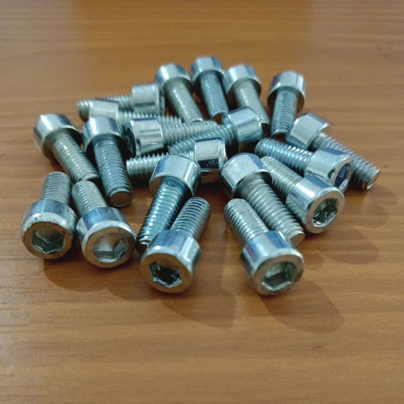 Jual Baut socket m6 x 15 galvanish kunci L5 | Shopee Indonesia