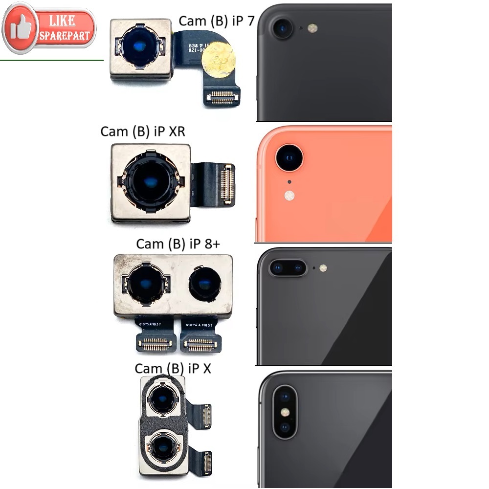 Jual CAMERA BELAKANG / KAMERA BIG / FOR IP 6 / 6+ / 6S / 6S+ / 7/7G / 7 ...