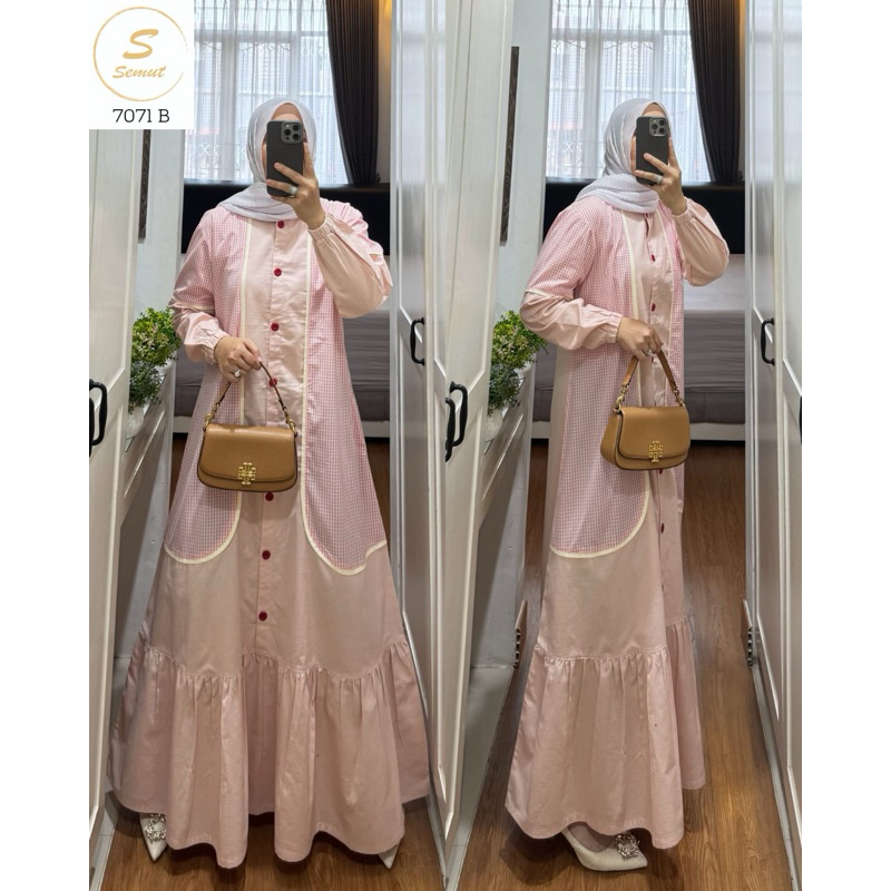 Jual LIVE GAMIS SYAINA BY SEMUT GAMIS KATUN KOMBINASI KODE