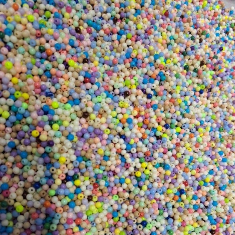 Jual Bulat 4mm mix warna | Shopee Indonesia
