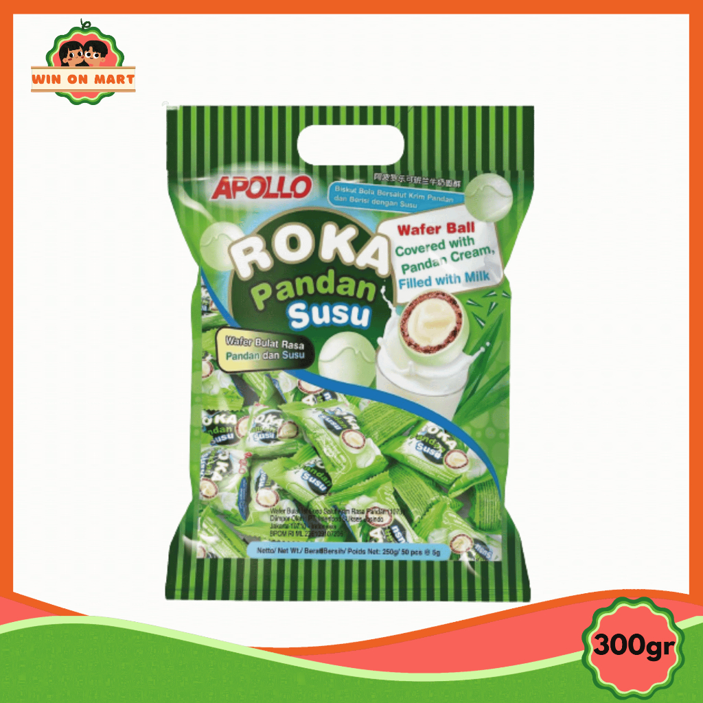 Jual Wafer Ball | Apollo Roka Wafer Ball Chocolate 300g ( isi 50 pcs ...