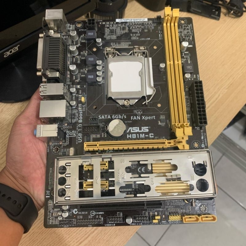 Jual Motherboard H81 LGA 1150 mobo intel gen 4 | Shopee Indonesia