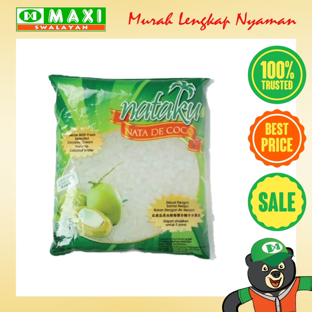 Jual Nataku Nata De Coco Dadu Kecil 1kg | Shopee Indonesia