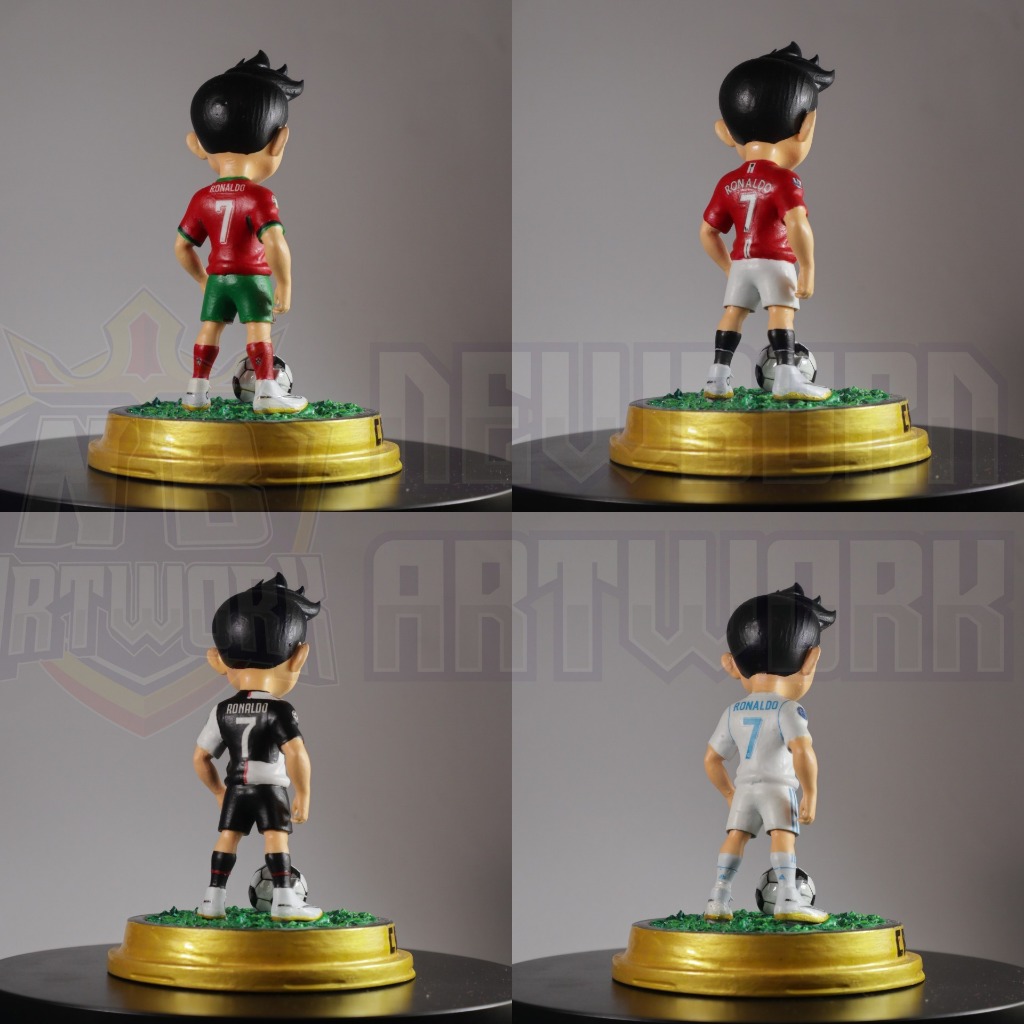 Jual Figur Maskot Cristiano Ronaldo Jersey MU, Juventus, Real Madrid ...