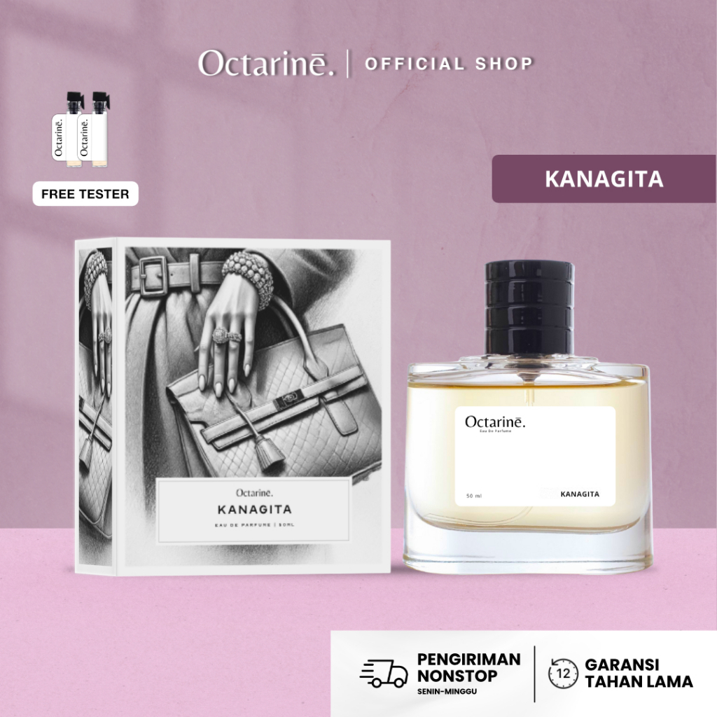 Jual Octarine - Kanagita Parfum Wanita Aroma Fresh Fruity | Shopee ...