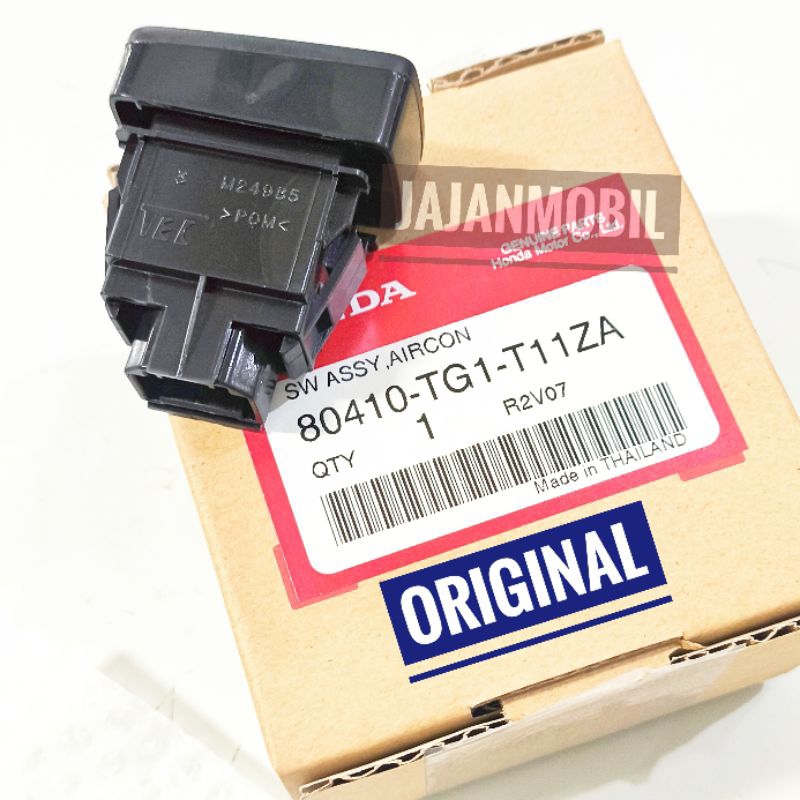 Jual tombol switch ac brio 2013-2015 switch swit ac mobilio 2014-2015 ...