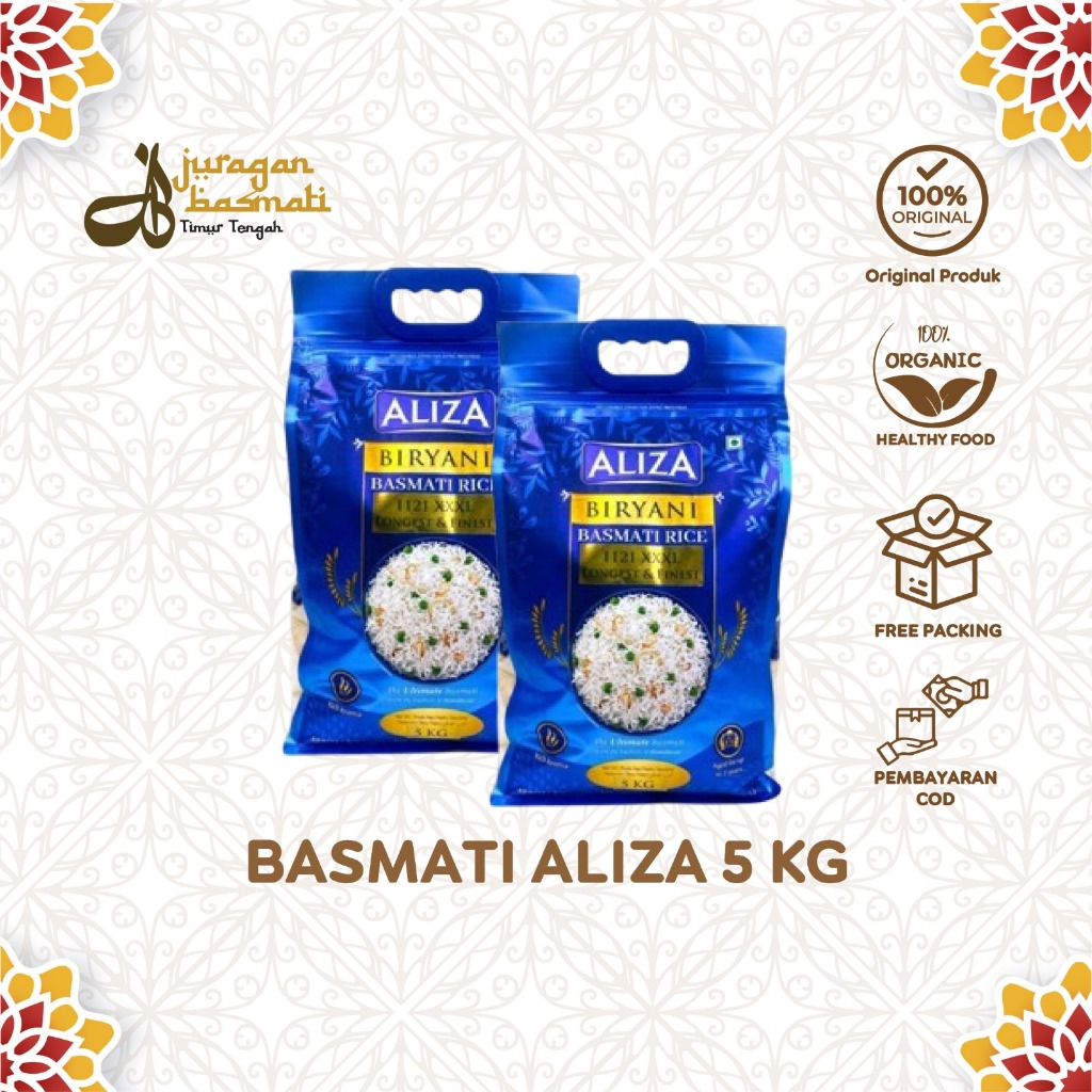 Jual Basmati Rice Aliza Xxxl 1121 (5kg) | Shopee Indonesia