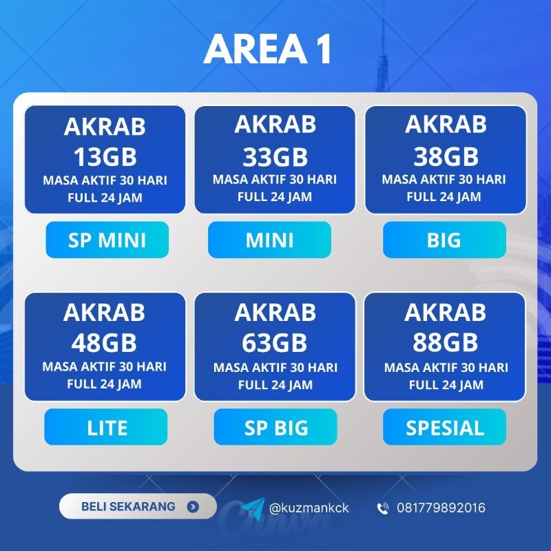 Jual Paket Data Akrab Anggota XL & AXIS | Shopee Indonesia