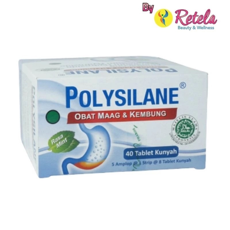 Jual POLYSILANE TABLET KUNYAH (1 BOX 5 STRIP) | Shopee Indonesia