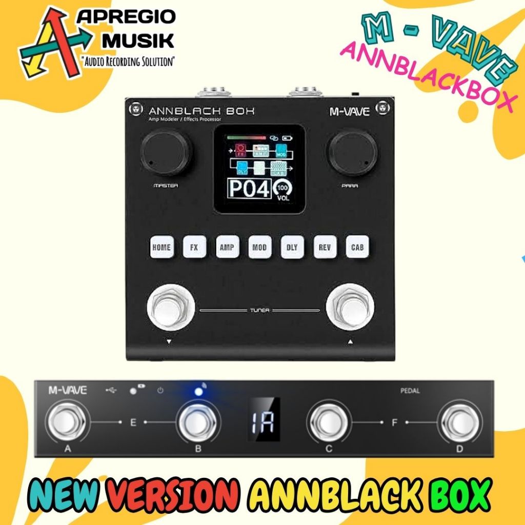 ANN BLACKBOX アンプモデラー・エフェクトプロセッサー M-VAVE