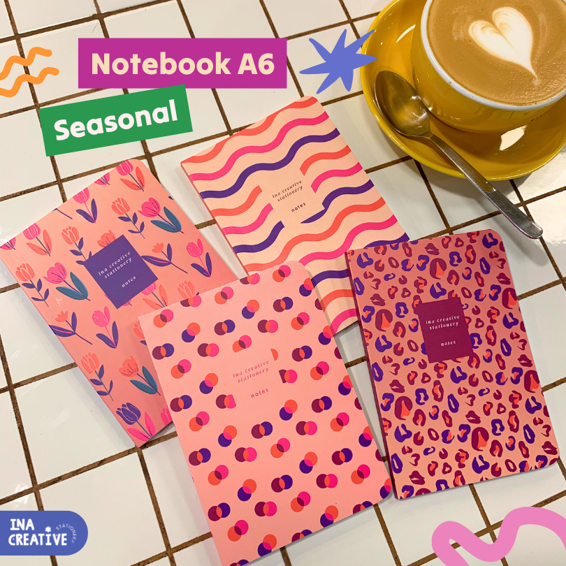 Jual Notes Ina Creative Seasonal Softcover A7 Notebook Buku Kecil ...