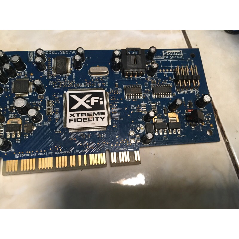 Jual Creative SB0790 Sound Blaster X-Fi Xtreme Fidelity Audio 7.1 ...