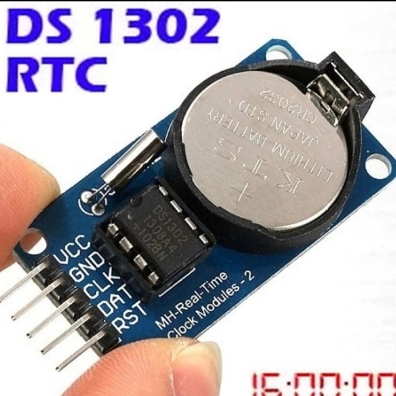 Jual DS1302 Real Time Clock Module RTC | Shopee Indonesia