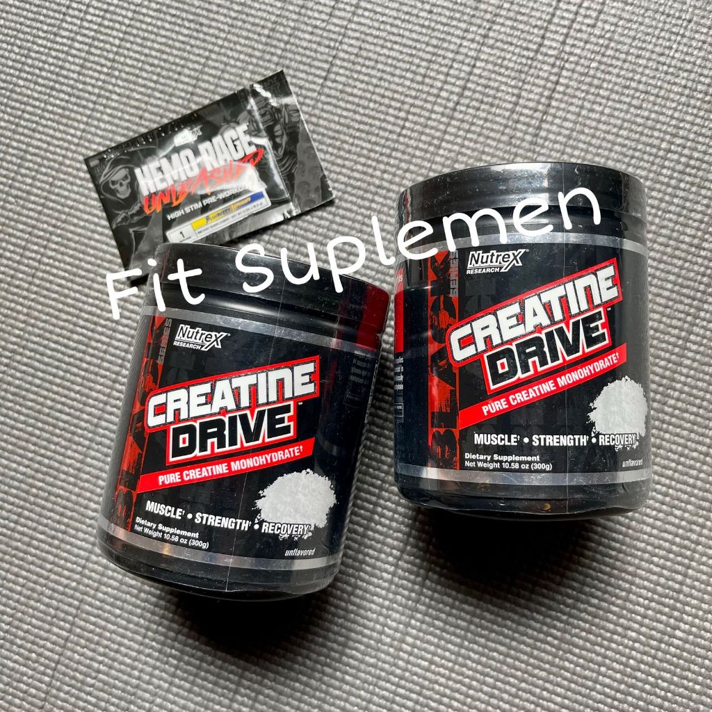 Jual Nutrex Creatine Drive 300 gram 60 servings 300gram 60serving lipo6 ...