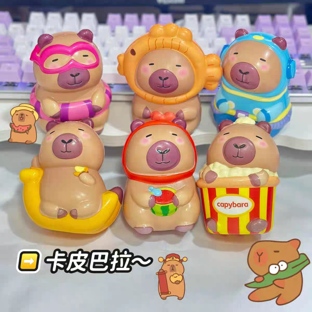 Jual Squishy Capybara Lucu / Squishy Toy Pereda Stress Relief Toy ...