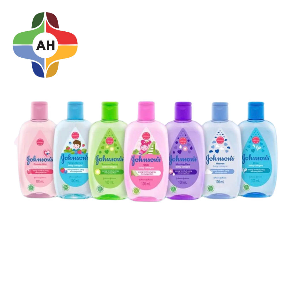 Jual J&J Baby Cologne / Summer Swing / Powder Mist / Happy Berries ...