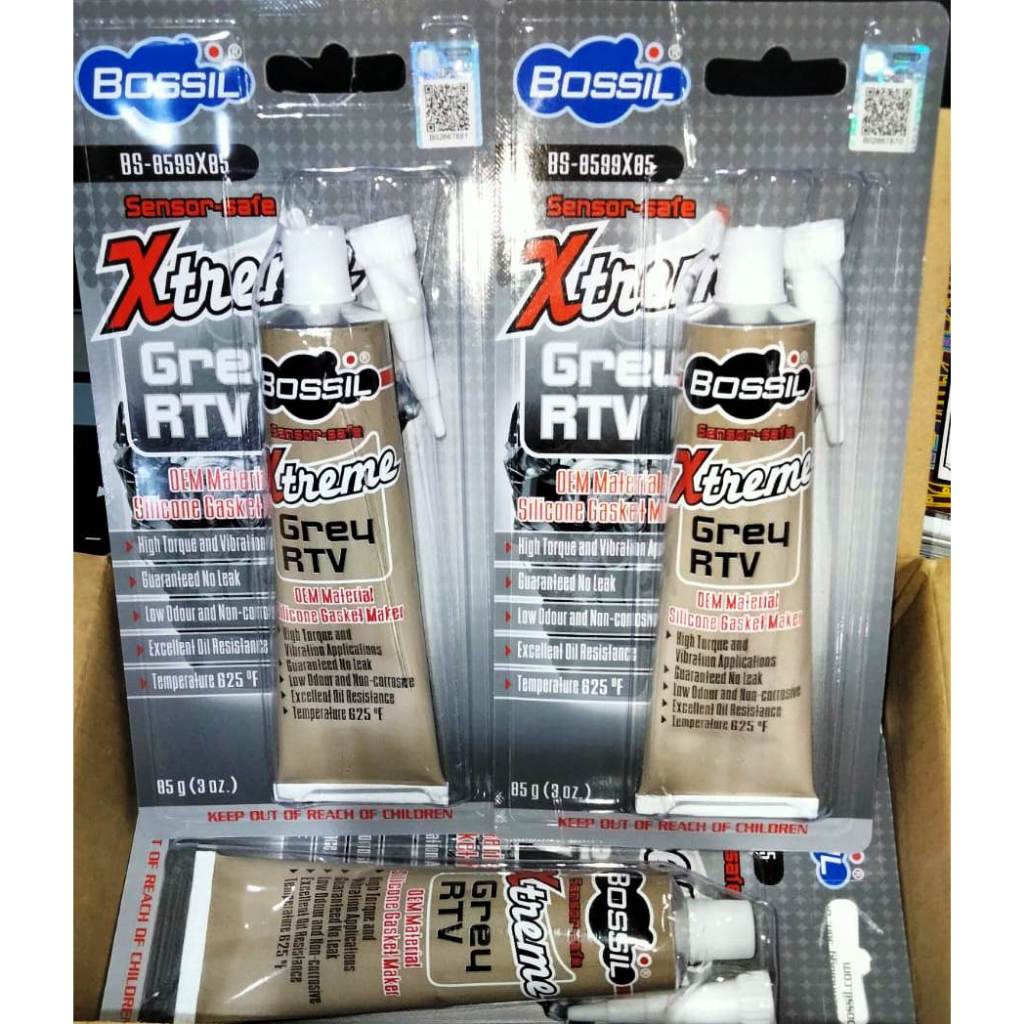 Jual LEM BOSSIL EXTREME GREY RTV OEM Material Silicone Gasket Maker ...