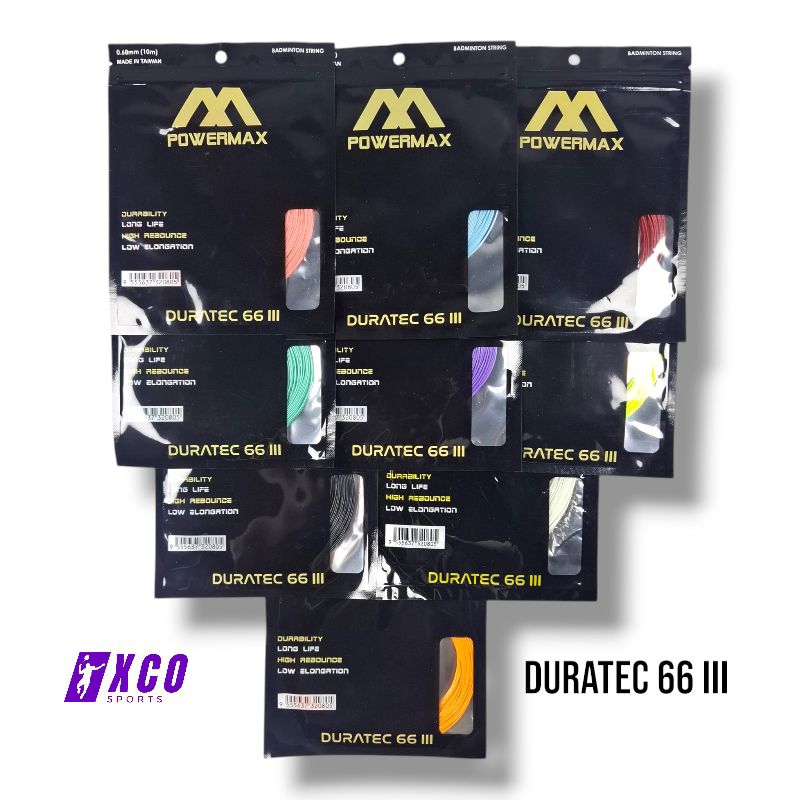 Jual Senar Raket Badminton Power Max Duratec 66 III Original ...