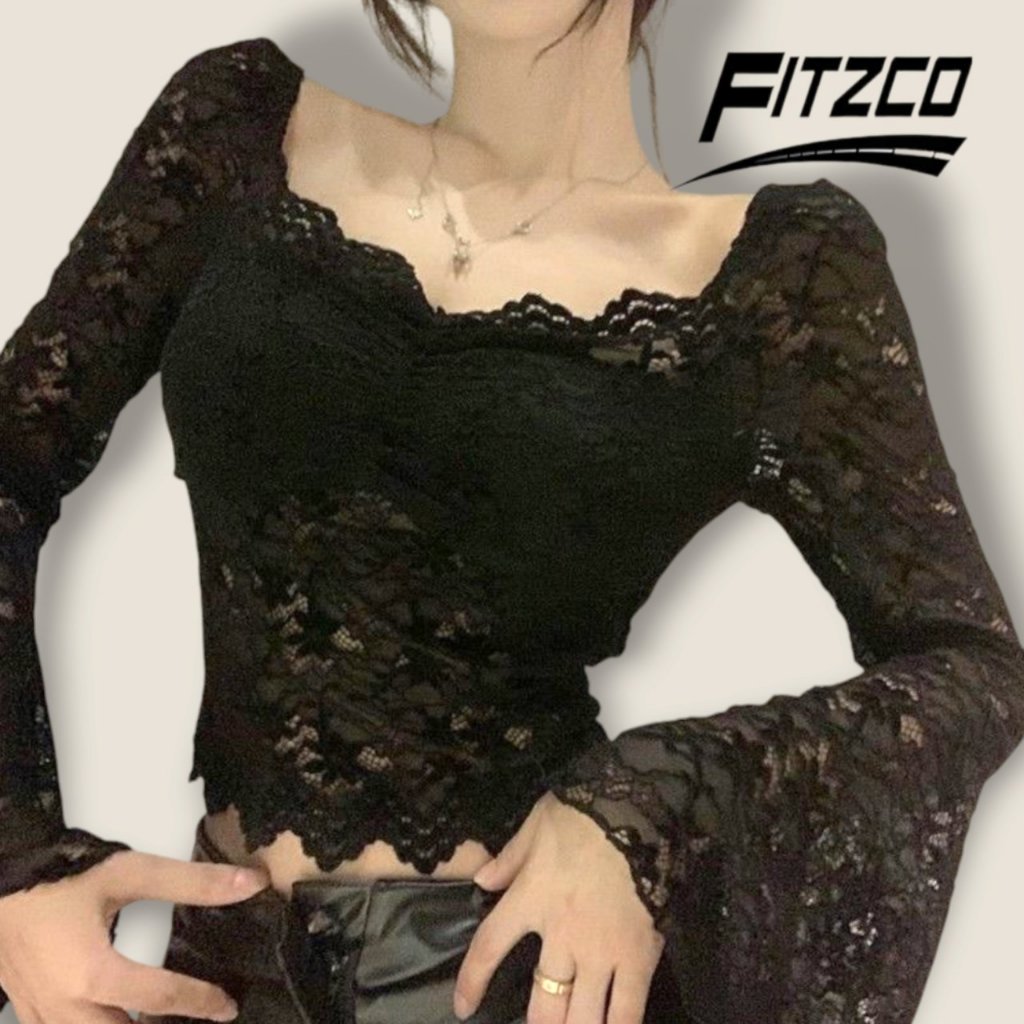 Jual FITZCO 9073# Tanktop Bra Atasan Blouse Ivanna Lace | Shopee Indonesia