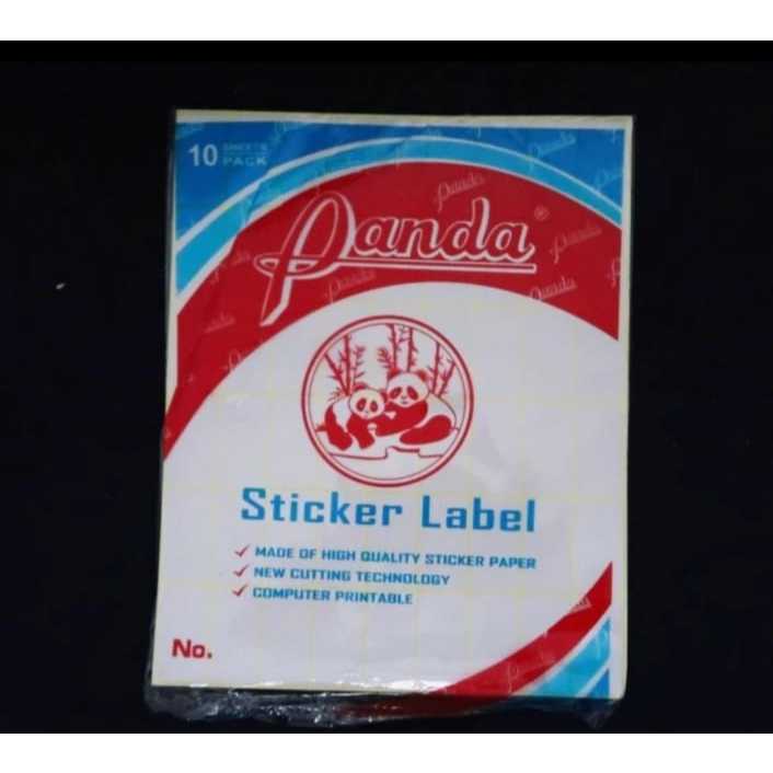 Jual (1 Bungkus) Label Sticker Putih Polos 99 103 112 121 / Stiker ...