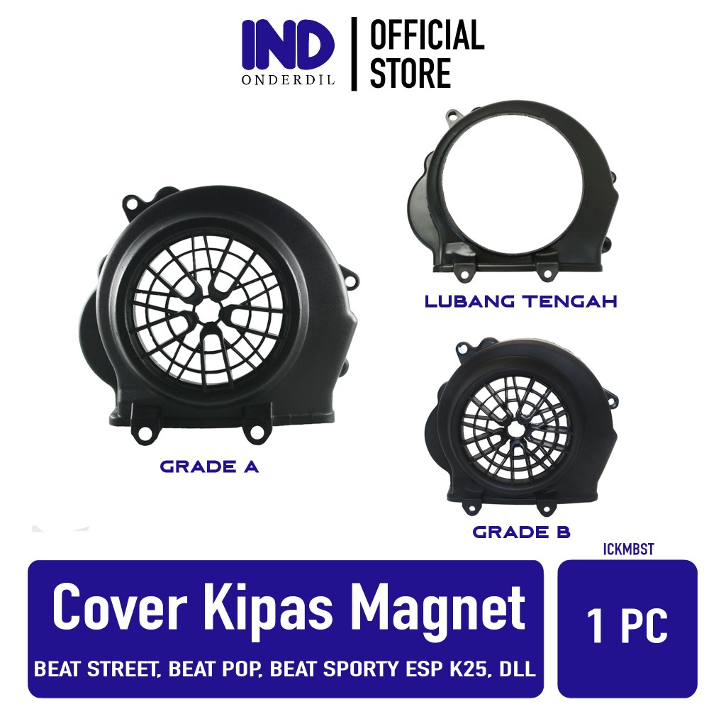Jual Cover Kipas Magnet Spiner Honda Beat FI F1 eSP Street Pop New K25 ...