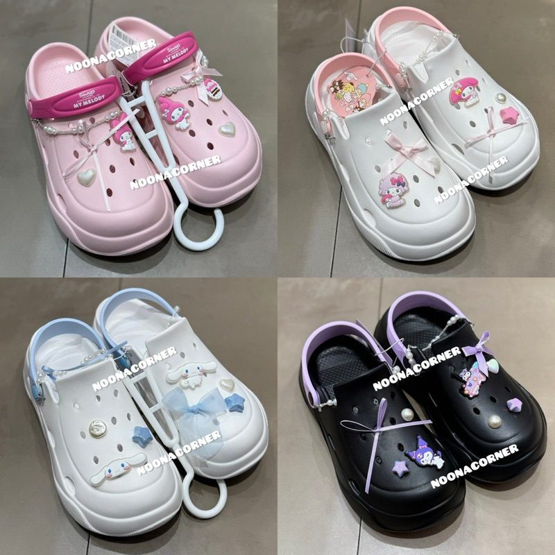 Jual Miniso x Sanrio ‼️ Sandal Clogs / Sandal Slop Hollow Sanrio ...