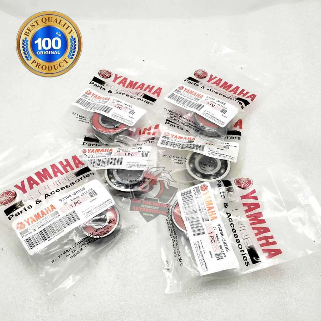 Jual Paket Bearing Rasio Set 2DP Yamaha Motor Aerox 155 Old , N-max 155 ...